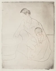 Badet, 1890-1891.