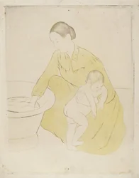 Badet, 1890-1891.