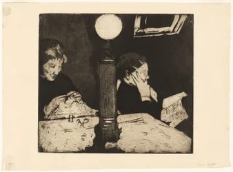 Under lampan, c.1882