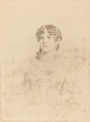 Lady Maria Hooker när Miss Turner vid sjutton års ålder, 1814.