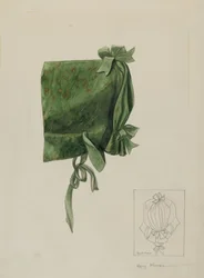 Barnhuv, ca. 1936.