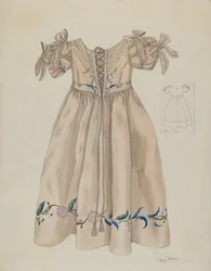 Barnklänning, ca. 1936.