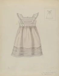 Barnklänning, ca. 1937.