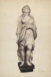 Galatea galjonsfigur, ca. 1940.