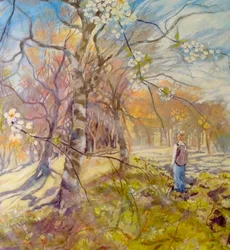 Vårvandring under blommorna