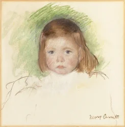 Porträtt av Ellen Mary Cassatt