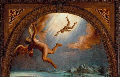 Ikaros fall, detalj