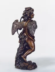 En figur av Amor, ca 1700 (brons)
