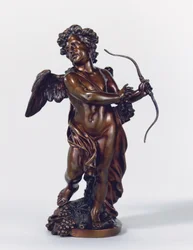 En figur av Amor, ca 1700 (brons)