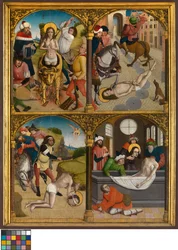The Legend of St. George, ca 1500-10 (olja på panel)