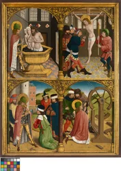 The Legend of St. George, ca 1500-10 (olja på panel)