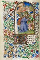 Timbok för Jean de Dunois, f.136v, ca 1436-50 (illuminerad handskrift)