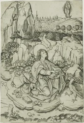 Saint John på ön Patmos