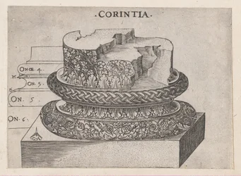 Spegel av romersk storhet: korintisk bas, ca. 1537., ca. 1537