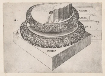 Mirror of Roman Magnificence: Jonisk bas, ca. 1537., ca. 1537