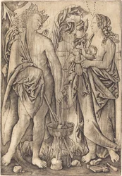 Mars och Venus (Mercurius och Venus?)