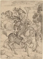 Saint Christopher till häst
