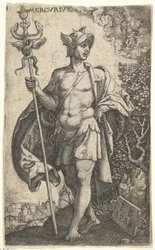 Merkurius från The Gods Who Preside Over the Planets, 1528.