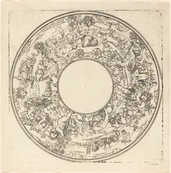 Bacchus i en vagn