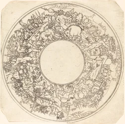 Bacchus på en åsna