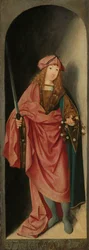 Sankt Valerianus, ca 1490 (olja på pannå)