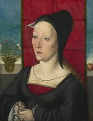 Porträtt av en kvinna, ca. 1495