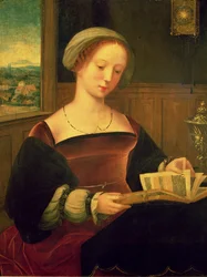 Maria Magdalena som läser