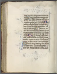 Tidsbok Användning av Utrecht: fol. 174v, Text, ca. 1460-1465.