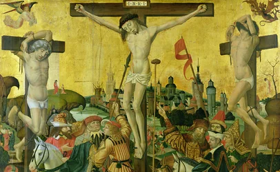 The Crucifixion, c.1500 (detalj av 148971)