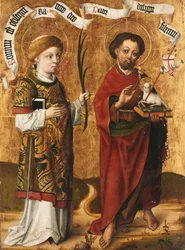 De heliga Stefanus och Johannes Döparen