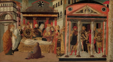 Begravningen av Lucretia, sent 1400-tidigt 1500-tal.