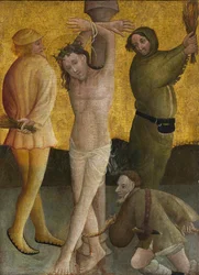Flagelationen, ca. 1400.