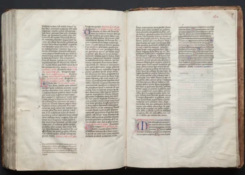 The Gotha Missal: Fol. 157r, Text, ca. 1375.