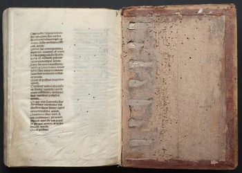 The Gotha Missal: Fol. 164v, Text, ca. 1375.