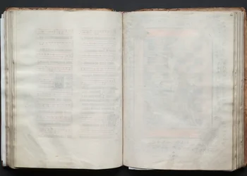 The Gotha Missal: Fol. 62v, text, c. 1375.
