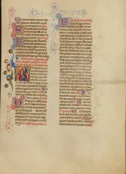 Initial R: Jungfru Maria i bön