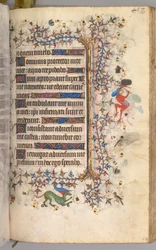 Timmar av Karl den ädle, kung av Navarra (1361-1425): fol. 223r, Text