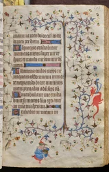 Timmar av Karl den ädle, kung av Navarra (1361-1425): fol. 97r, Text