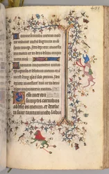 Timmar för Karl den ädle, kung av Navarra 1361-1425: fol. 236r, Text, ca. 1405.