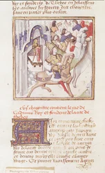 Ms 622 fol.9v Cadmus, grundlægger af Theben, fra 