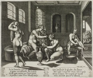 En vit fågel berättar för Venus om Amors sjukdom
