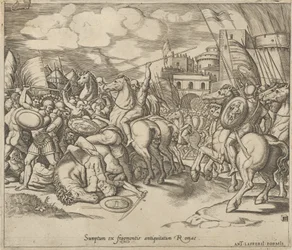 Mirror of Roman Magnificence: The Victory of Scipio [över Syphax], 1500-talet.