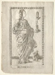 Prudence (från Tarocchi, serie B: Cosmic Principles and Virtues, #35)