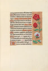 Hours of Queen Isabella the Catholic, Queen of Spain: Fol. 105r, c. 1500.