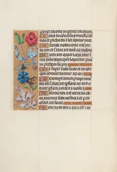 Hours of Queen Isabella the Catholic, Queen of Spain: Fol. 128v, c. 1500.