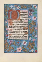 Hours of Queen Isabella the Catholic, Queen of Spain: Fol. 132r, c. 1500.