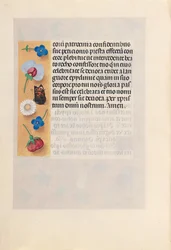 Hours of Queen Isabella the Catholic, Queen of Spain: Fol. 182v, c. 1500.