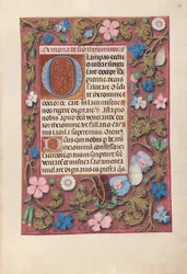 Hours of Queen Isabella the Catholic, Queen of Spain: Fol. 186r, ca. 1500.