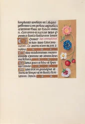 Hours of Queen Isabella the Catholic, Queen of Spain: Fol. 22r, c. 1500.