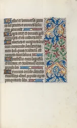 Tidsbok Användning av Rouen, ca. 1470.